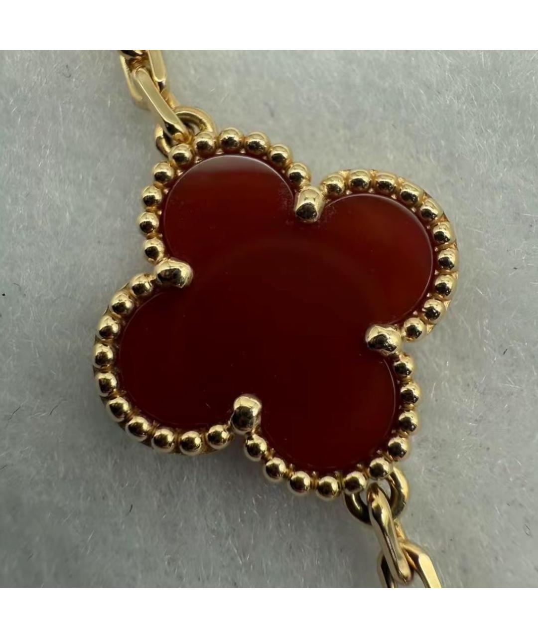 VAN CLEEF & ARPELS Красный браслет из розового золота, фото 6