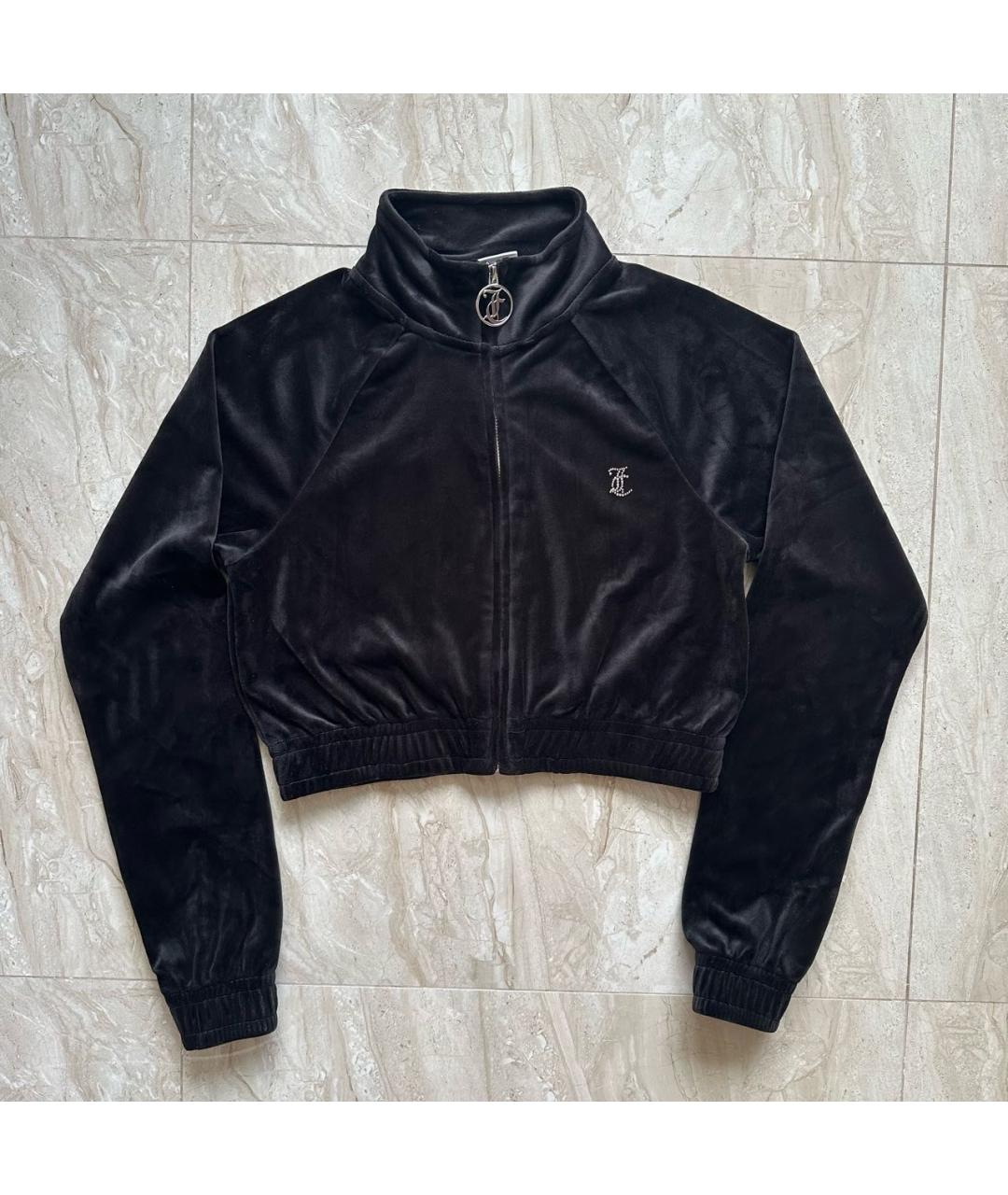 JUICY COUTURE Черный велюровый спортивные костюмы, фото 5