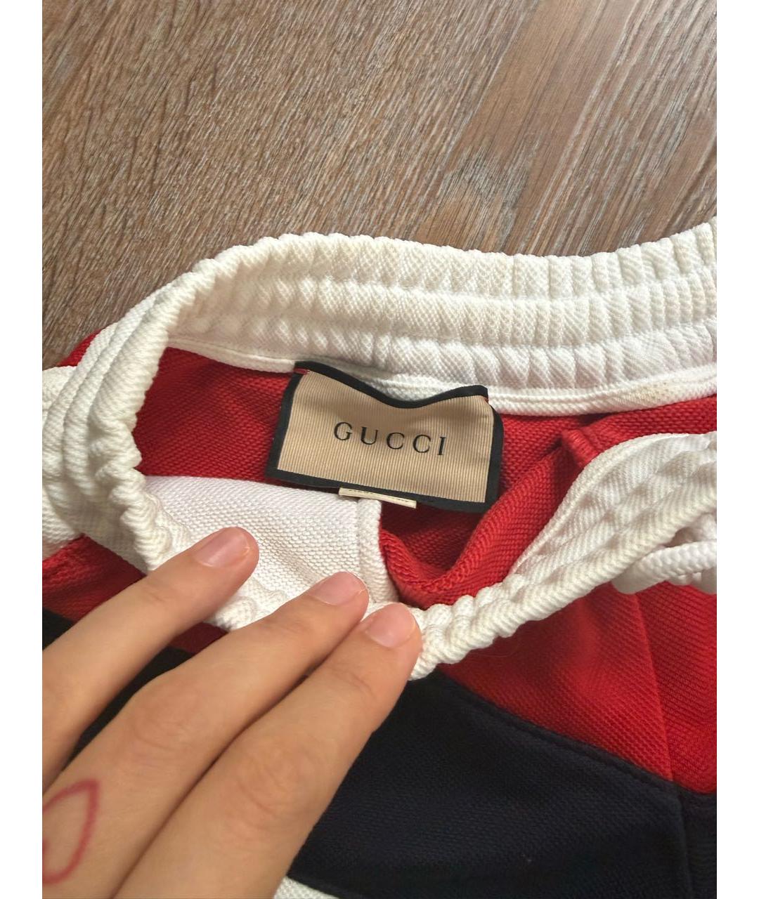 GUCCI Белые шорты, фото 3