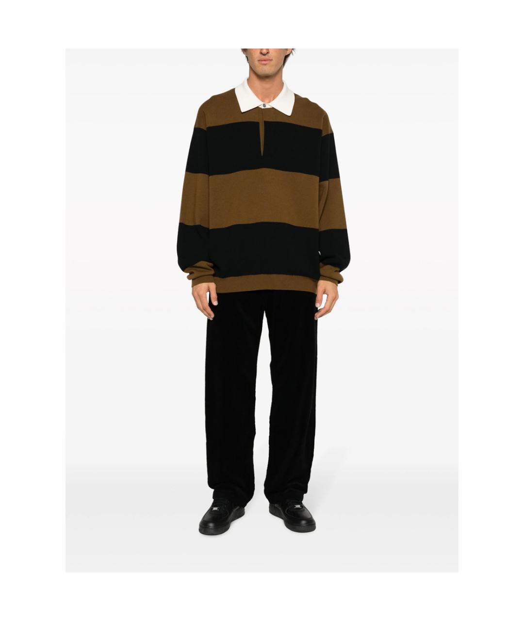 CARHARTT Черные полиэстеровые повседневные брюки, фото 4