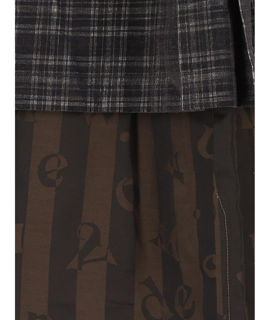 VIVIENNE WESTWOOD Мульти хлопковая юбка миди, фото 5