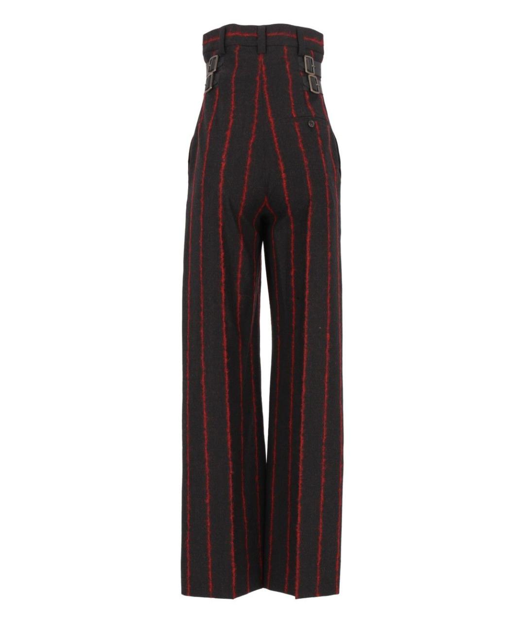 VIVIENNE WESTWOOD Мульти шерстяные прямые брюки, фото 2