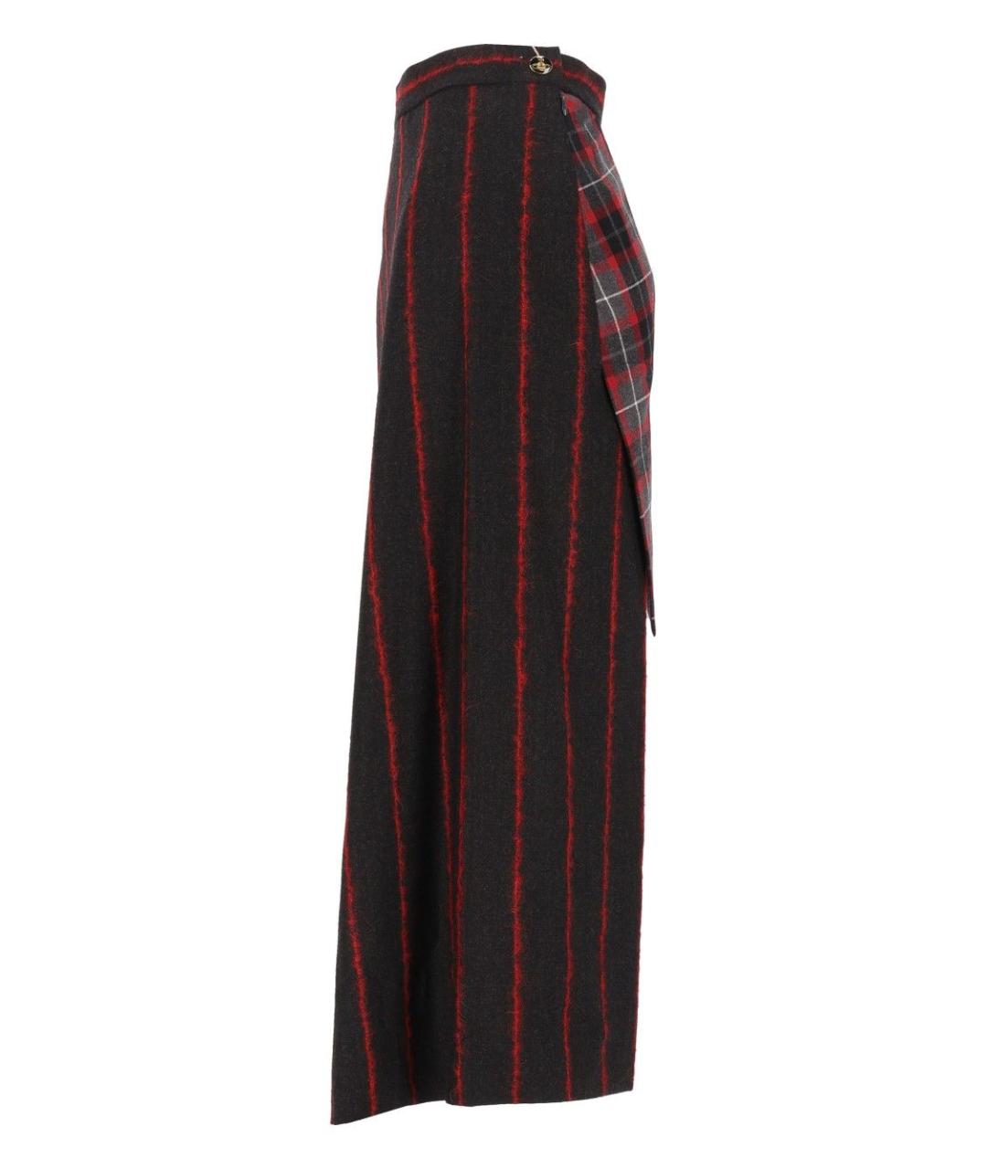 VIVIENNE WESTWOOD Мульти шерстяная юбка макси, фото 3