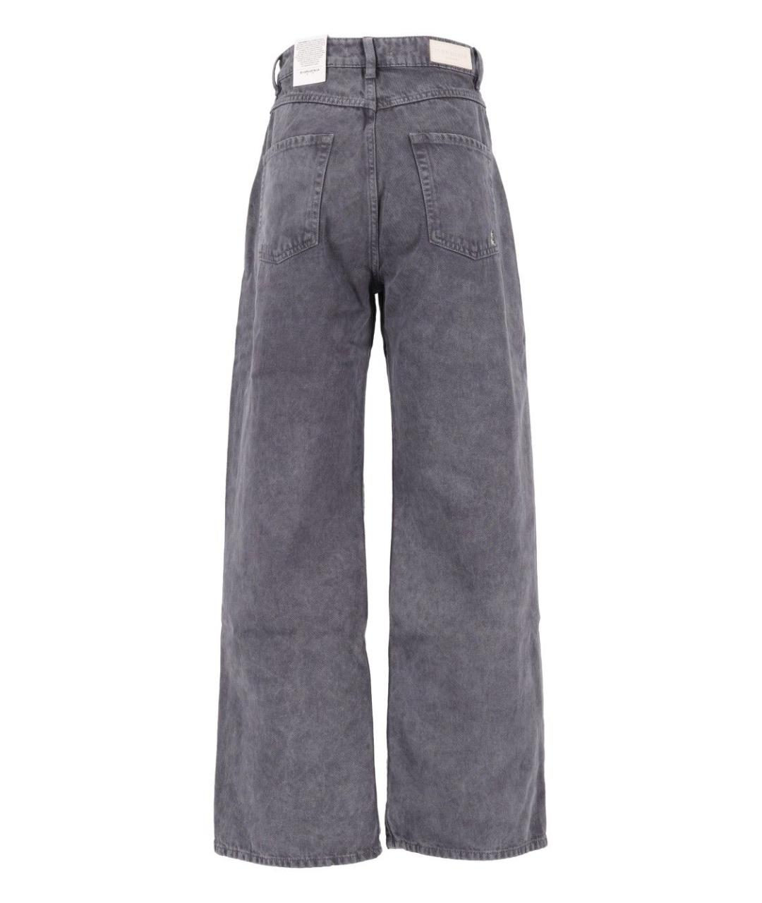 ICON DENIM Черные хлопковые прямые джинсы, фото 2