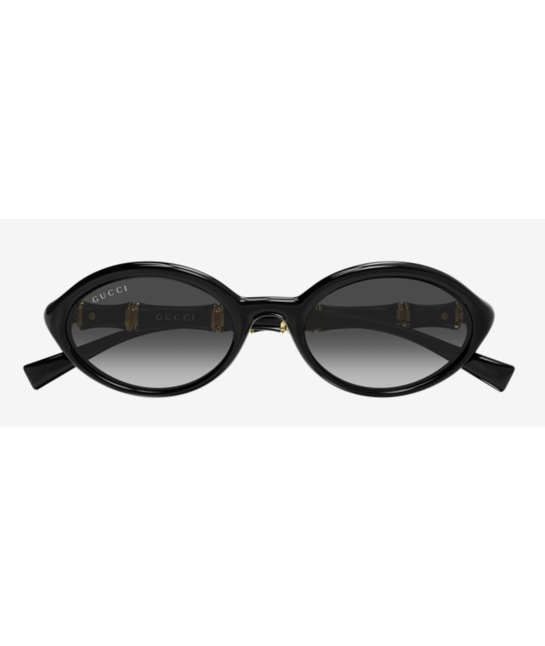 GUCCI Черные пластиковые солнцезащитные очки, фото 3