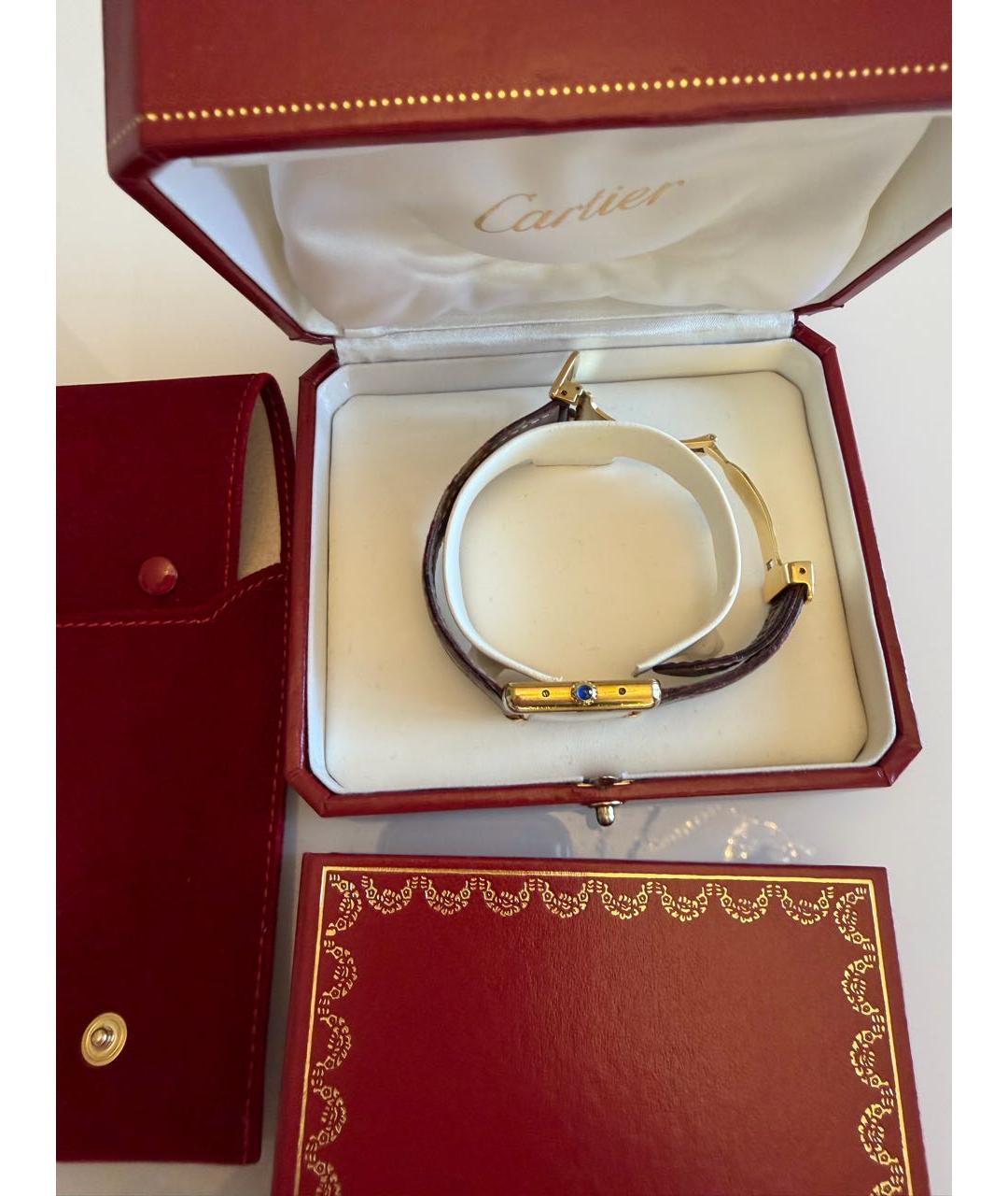 CARTIER Золотые часы, фото 7