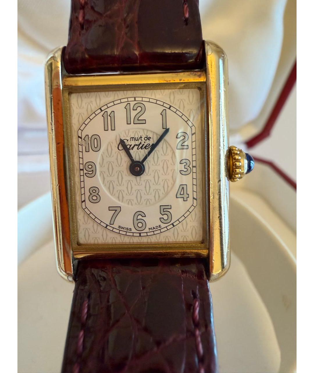 CARTIER Золотые часы, фото 8