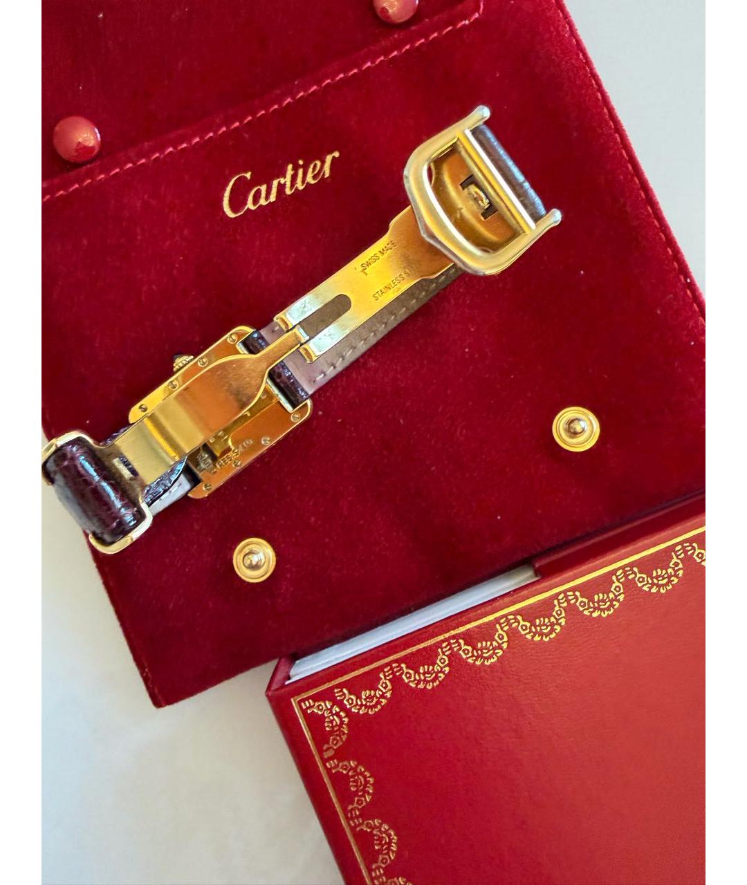 CARTIER Золотые часы, фото 3