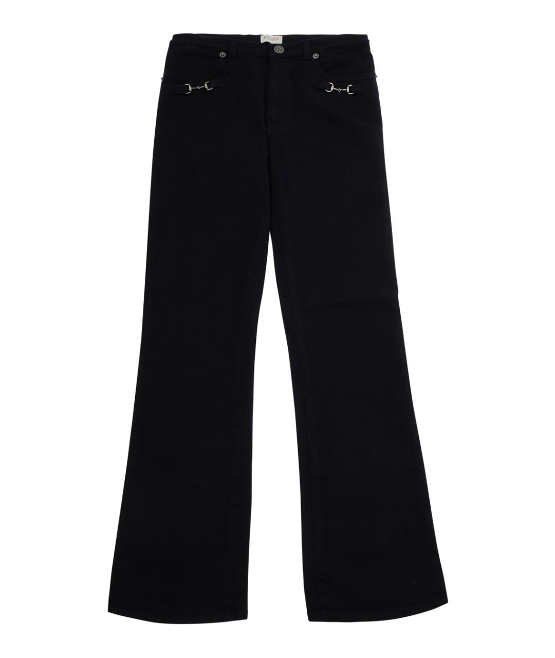 GUCCI Черные хлопковые детские джинсы, фото 1