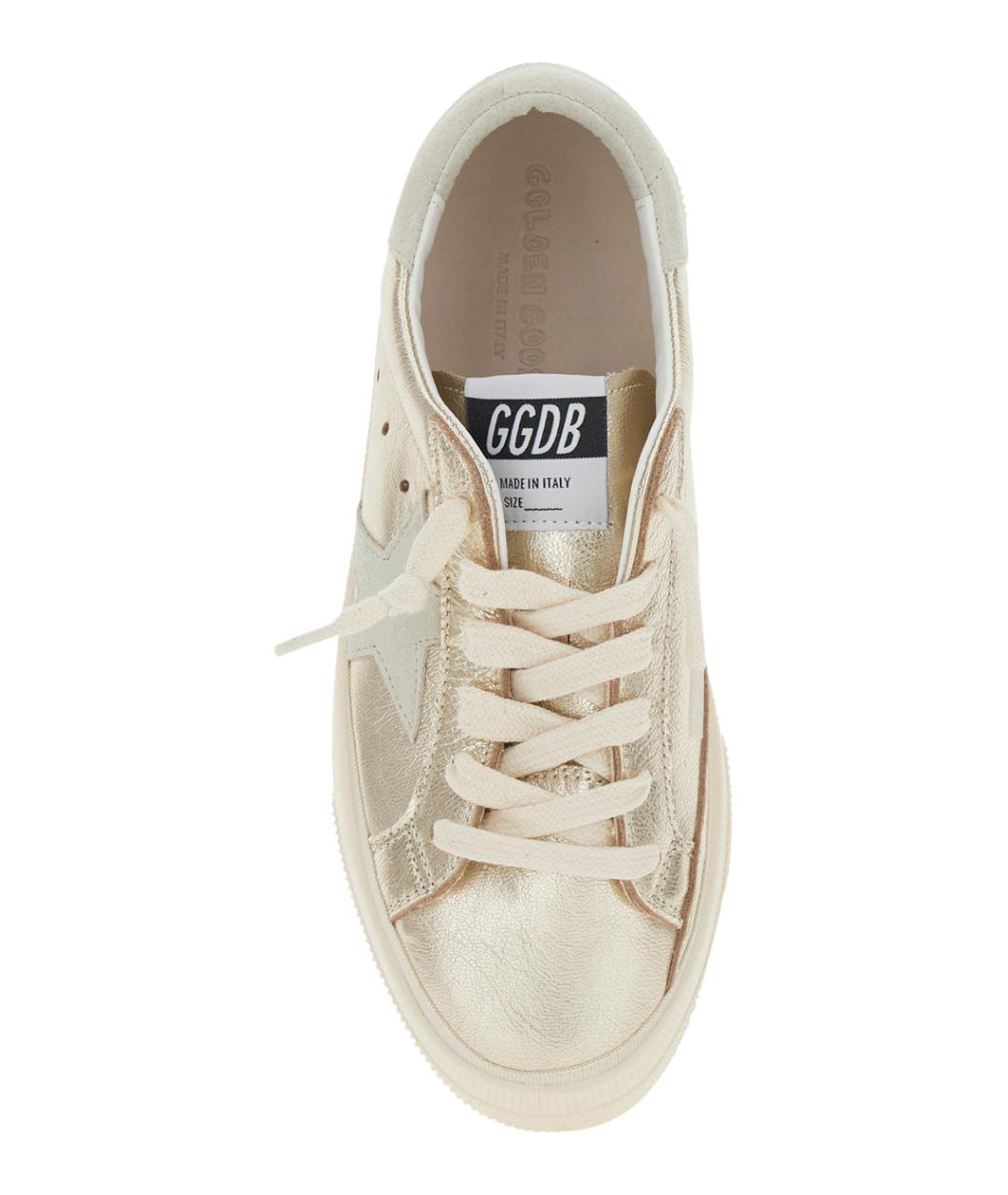 GOLDEN GOOSE Мульти кожаные кеды, фото 4