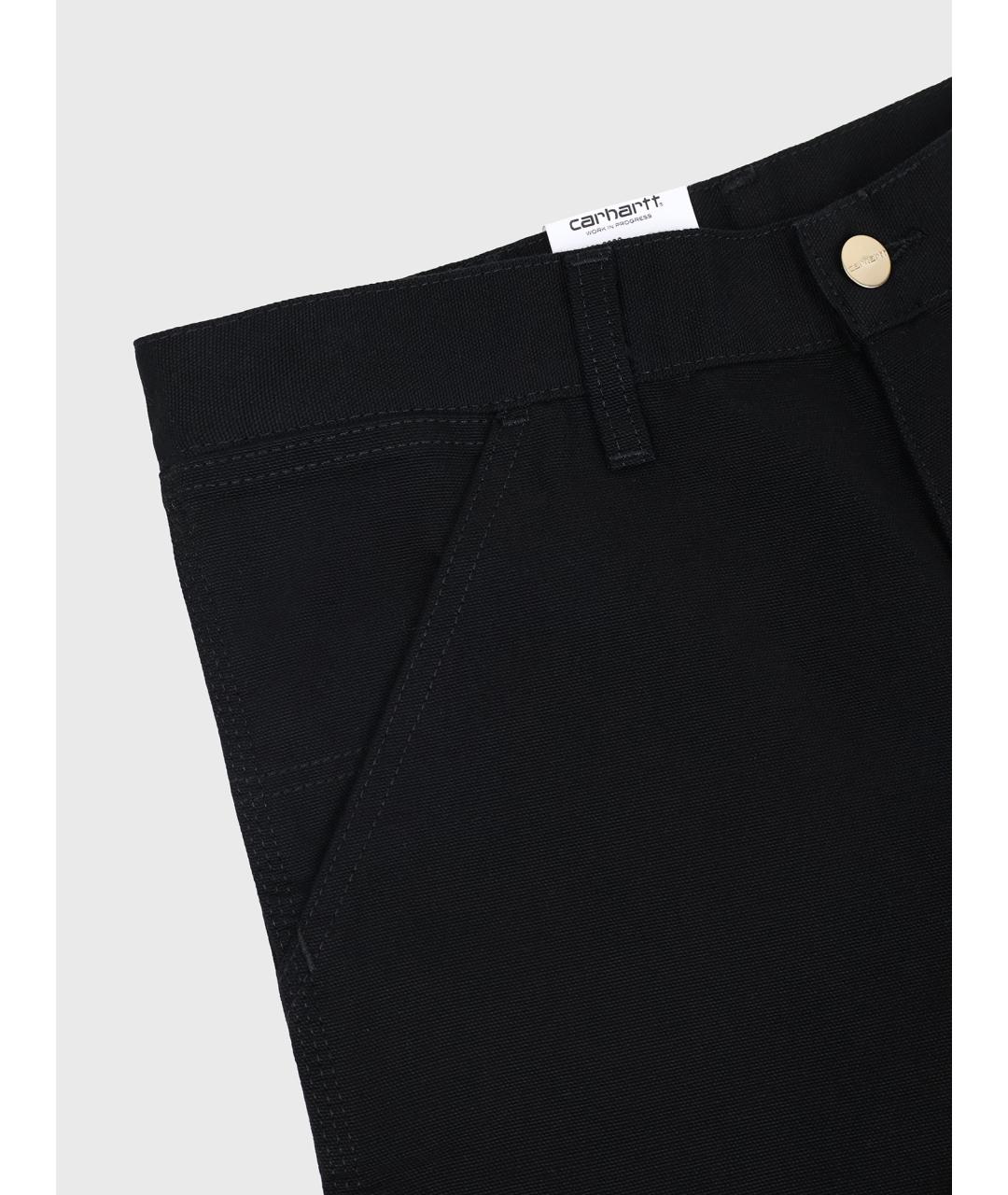 CARHARTT WIP Черные хлопковые шорты, фото 3