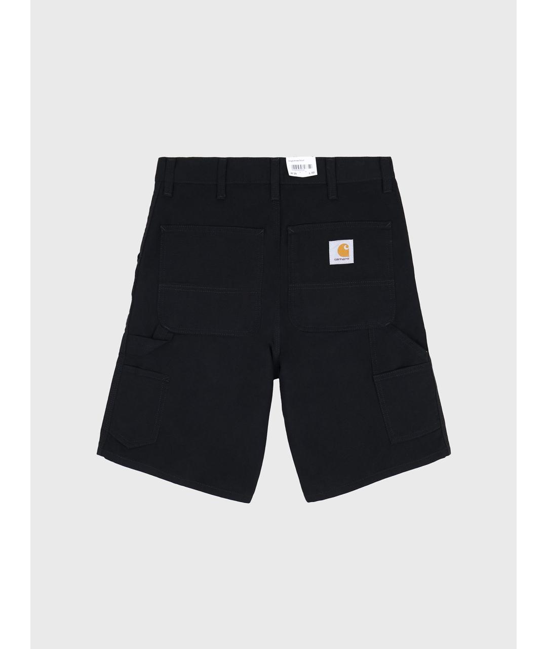 CARHARTT WIP Черные хлопковые шорты, фото 2