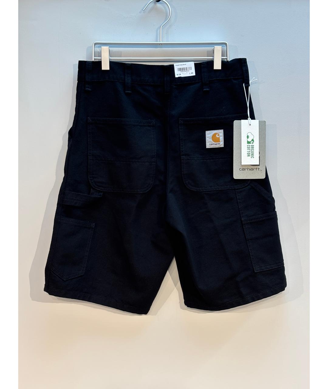 CARHARTT WIP Черные хлопковые шорты, фото 7