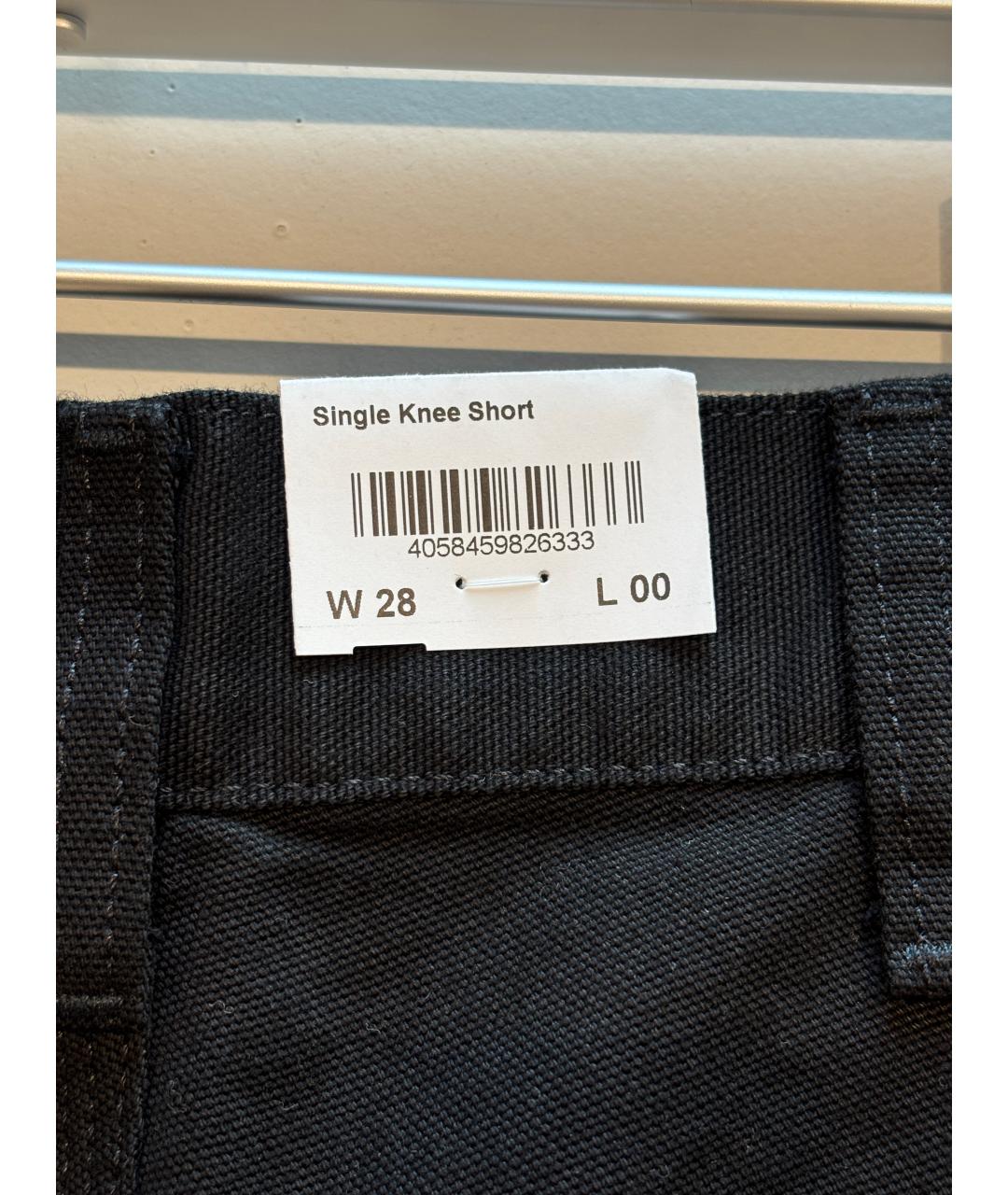CARHARTT WIP Черные хлопковые шорты, фото 8