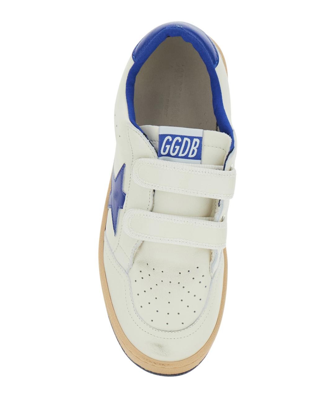 GOLDEN GOOSE Белые кожаные кеды, фото 7