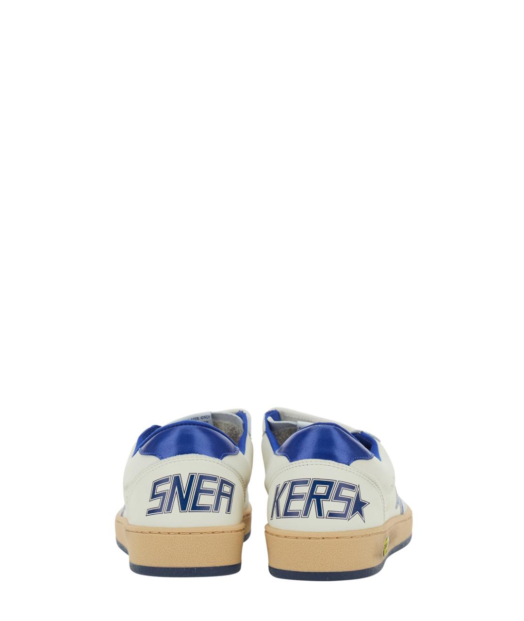 GOLDEN GOOSE Белые кожаные кеды, фото 8