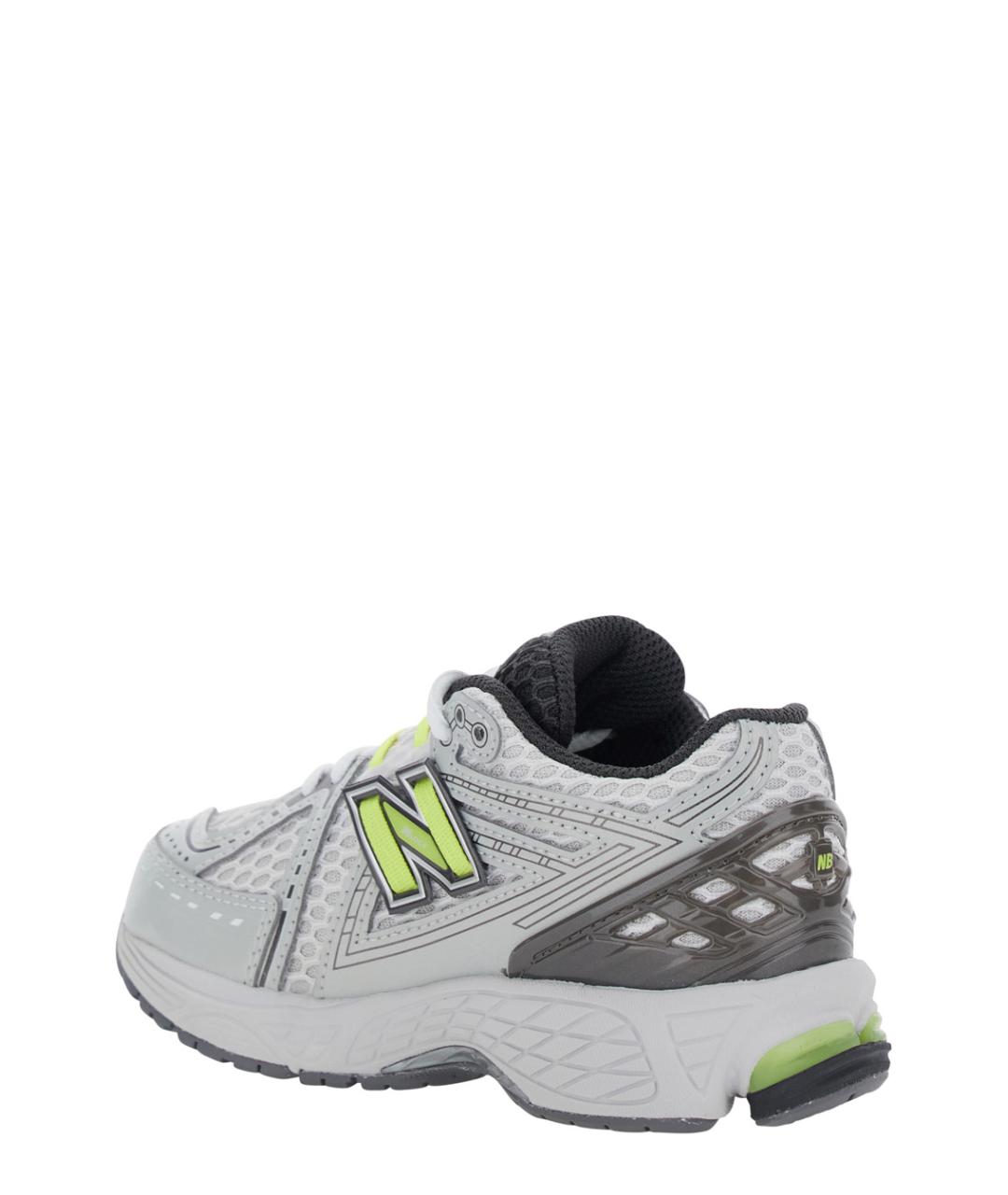 NEW BALANCE Серые синтетические кеды, фото 3