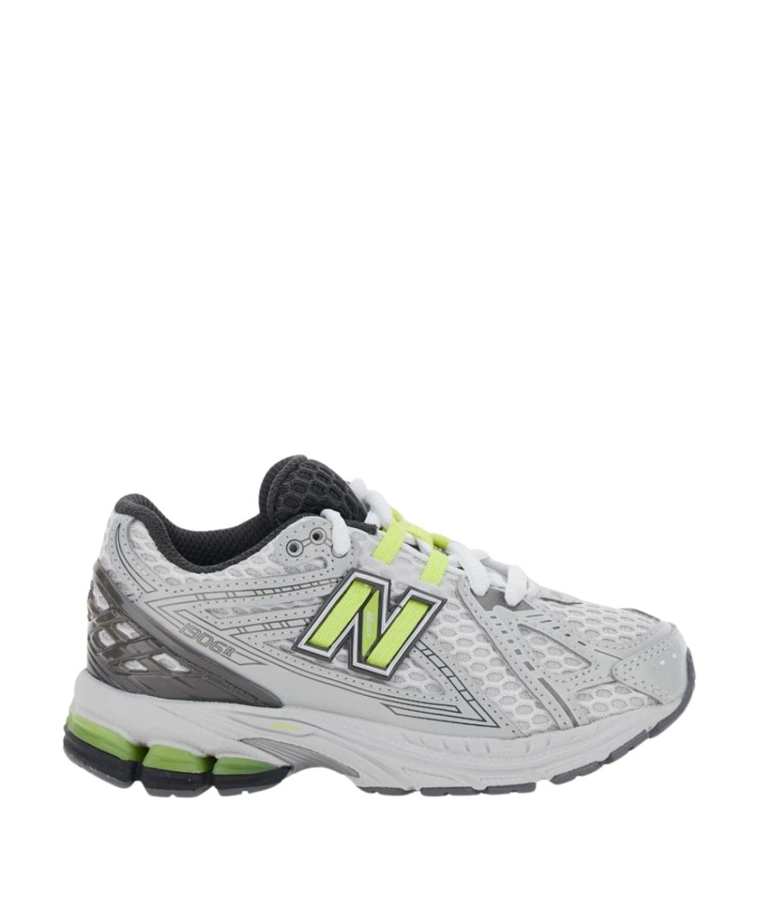 NEW BALANCE Серые синтетические кеды, фото 1