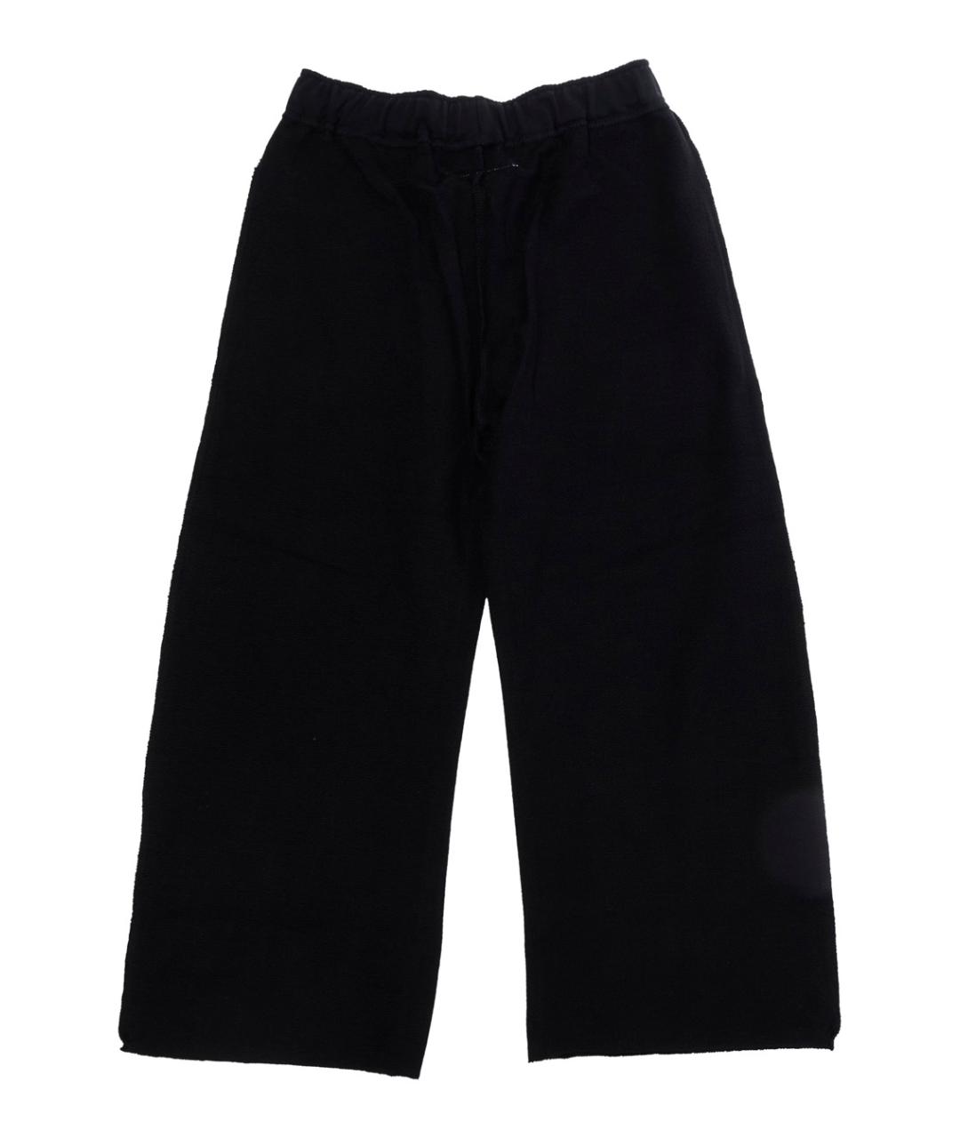 MM6 MAISON MARGIELA Черные хлопковые брюки и шорты, фото 2
