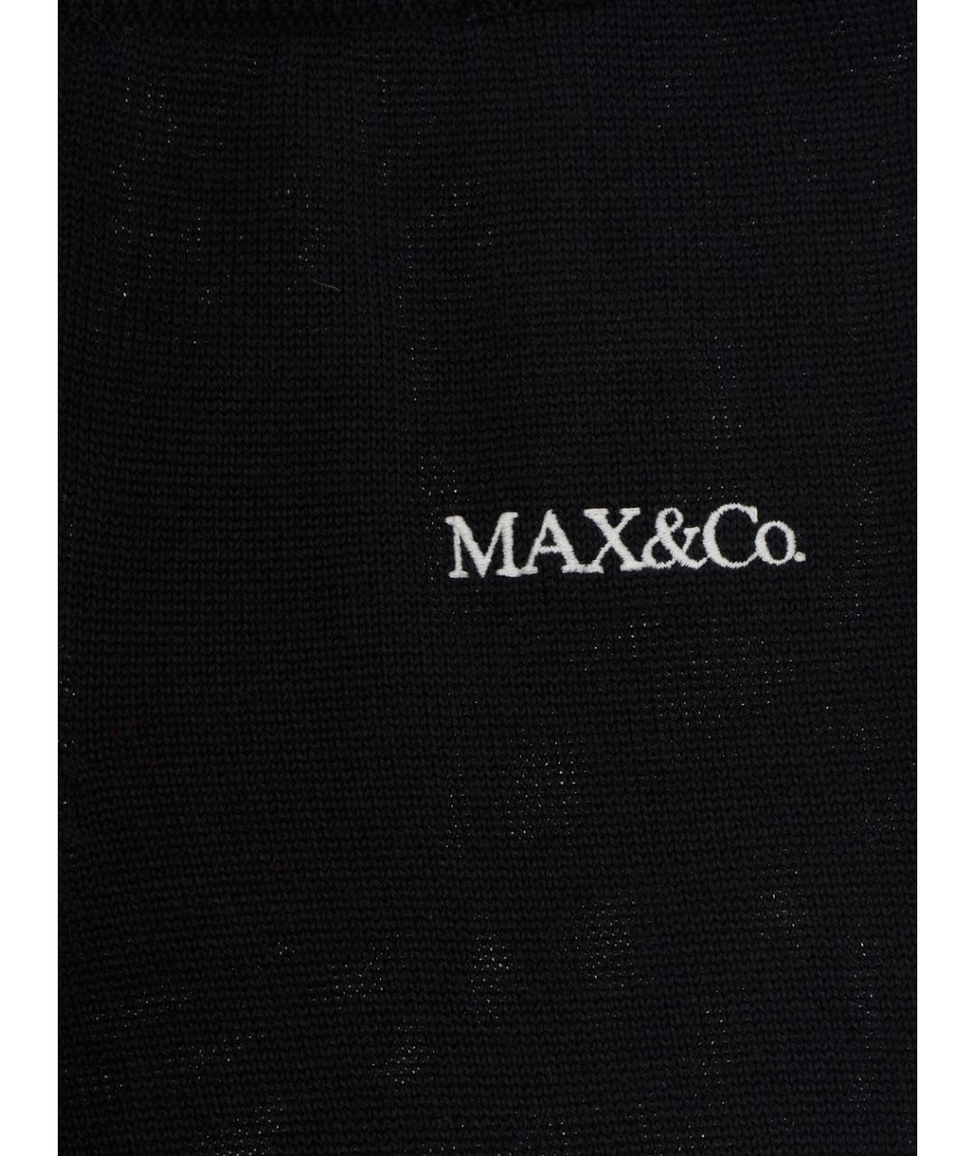 MAX&CO Черные шерстяные брюки и шорты, фото 3