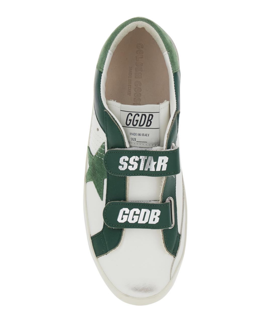 GOLDEN GOOSE Мульти кожаные кеды, фото 4