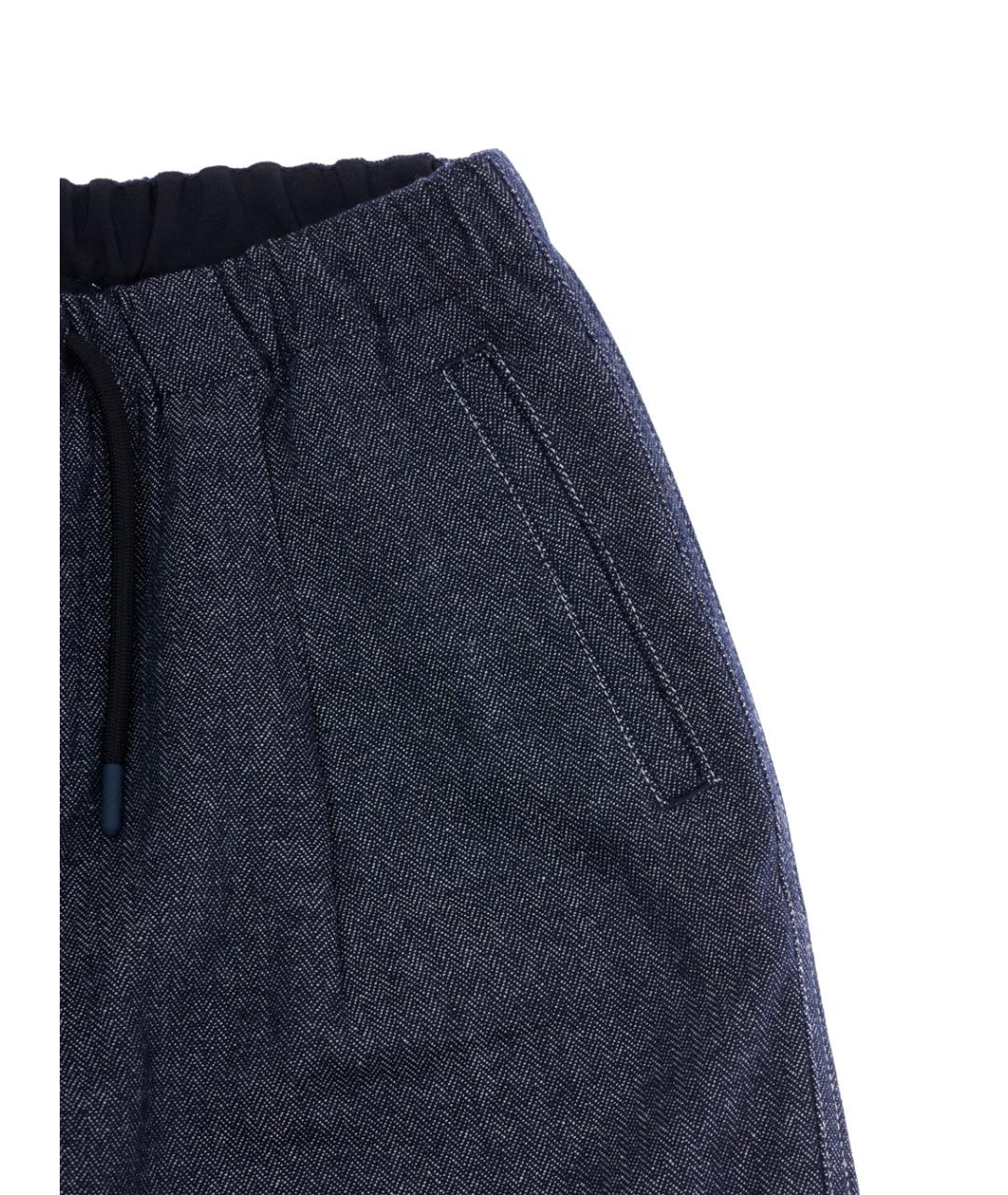 EMPORIO ARMANI Синие брюки и шорты, фото 3
