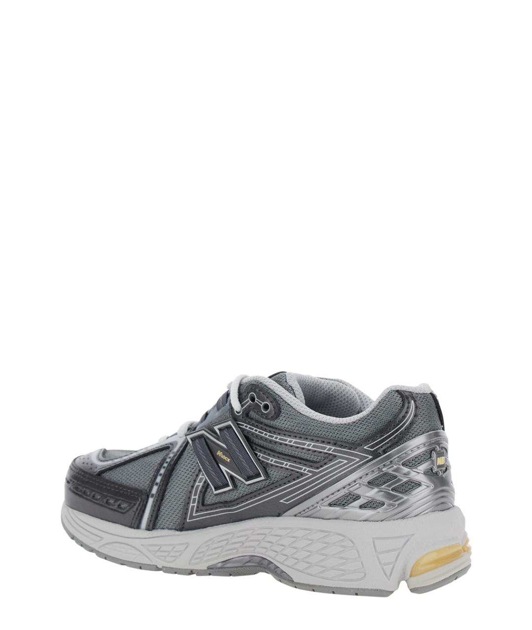 NEW BALANCE Серые синтетические кеды, фото 3