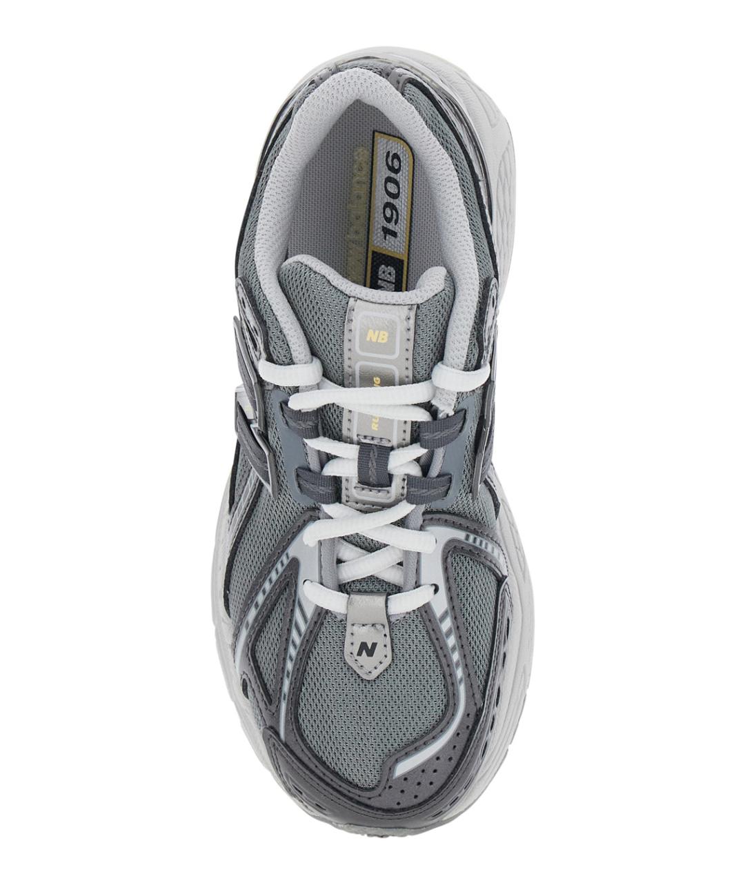 NEW BALANCE Серые синтетические кеды, фото 4