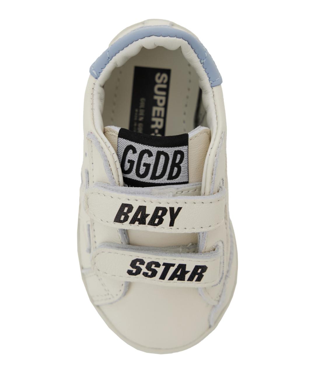 GOLDEN GOOSE Белые кожаные кеды, фото 4
