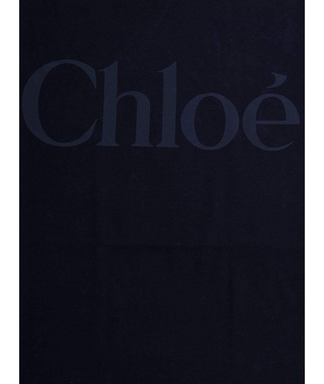 CHLOE Темно-синий хлопковый детская футболка / топ, фото 3