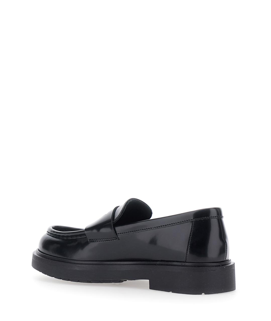 EMPORIO ARMANI Черные лоферы/мокасины, фото 3