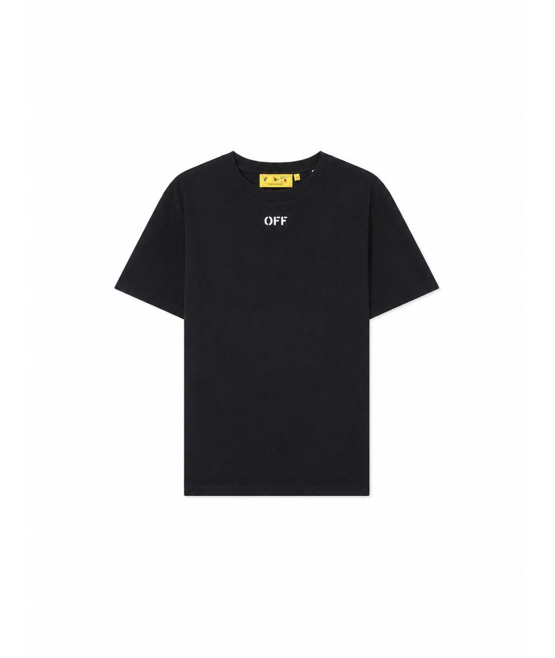OFF-WHITE Мульти хлопковая детская футболка, фото 2