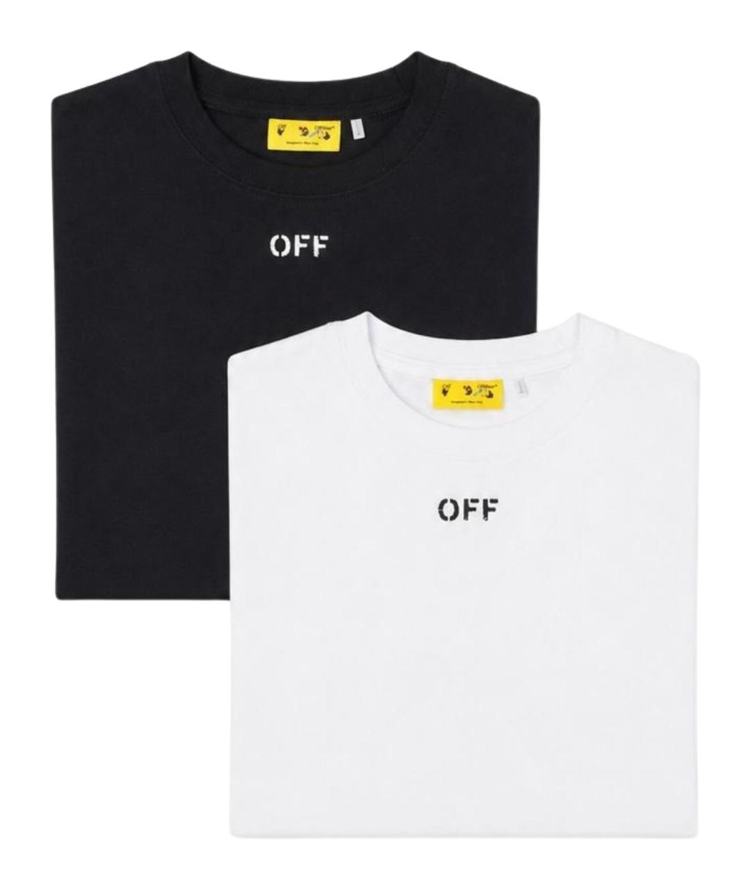 OFF-WHITE Мульти хлопковая детская футболка, фото 1