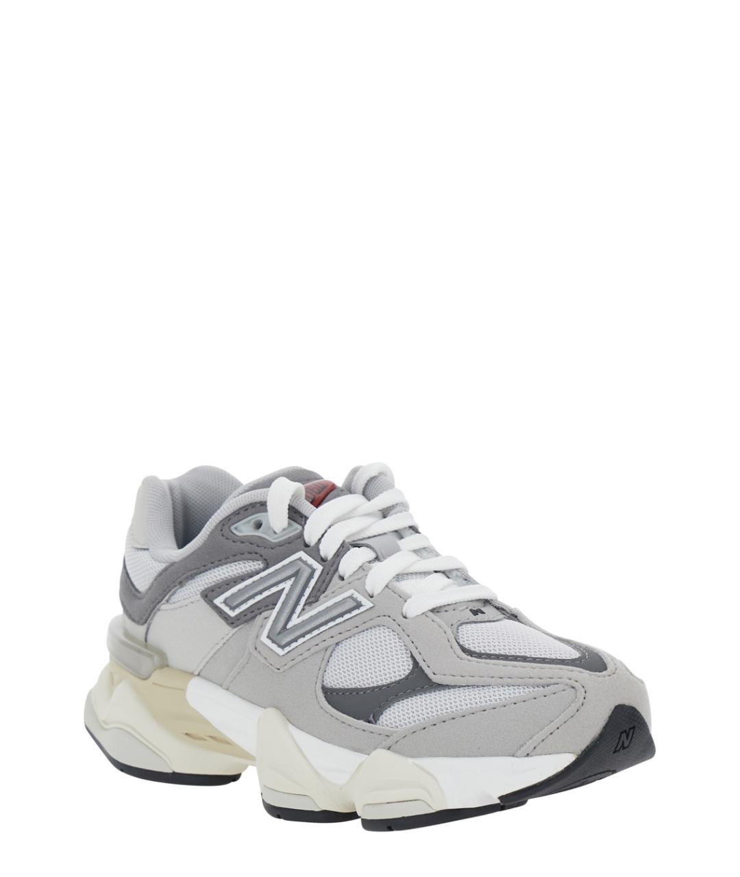 NEW BALANCE Серые синтетические кеды, фото 2