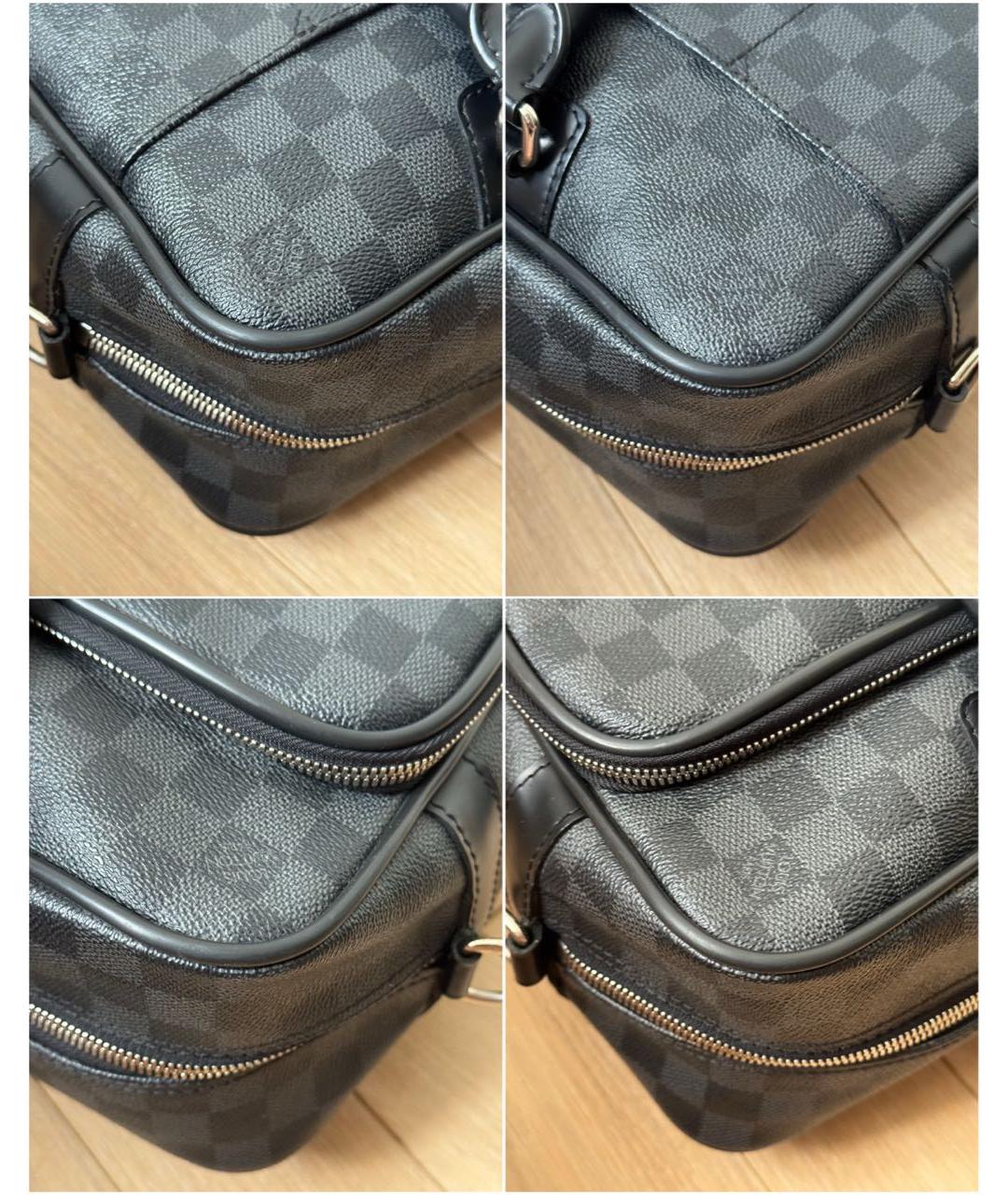 LOUIS VUITTON Черный портфель, фото 6