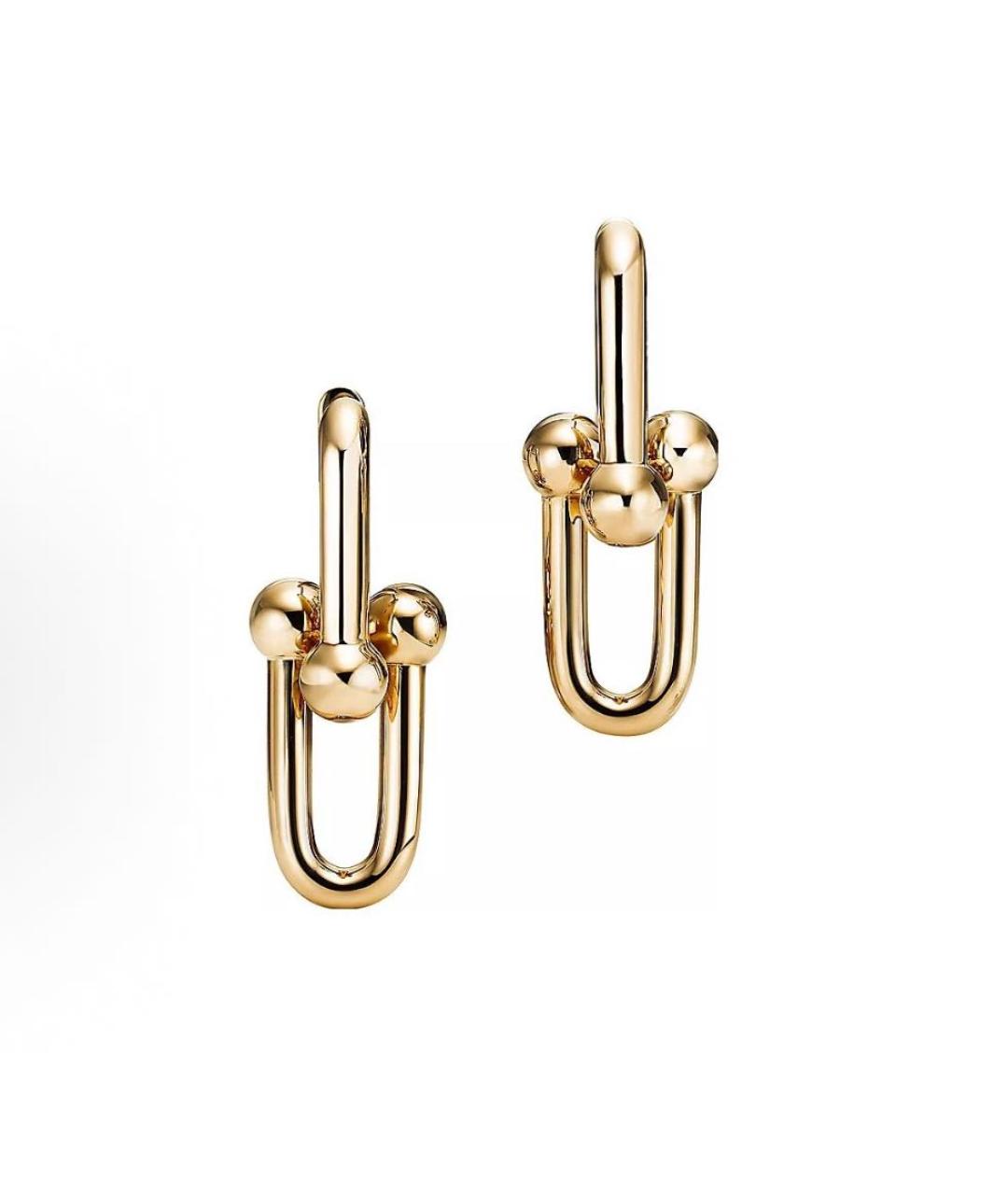 TIFFANY&CO Золотые серьги из желтого золота, фото 7