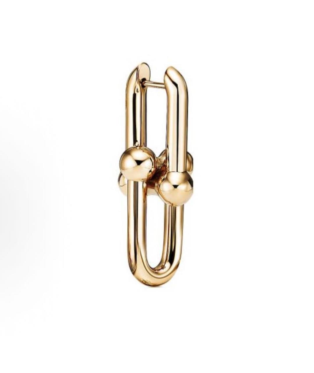 TIFFANY&CO Золотые серьги из желтого золота, фото 2
