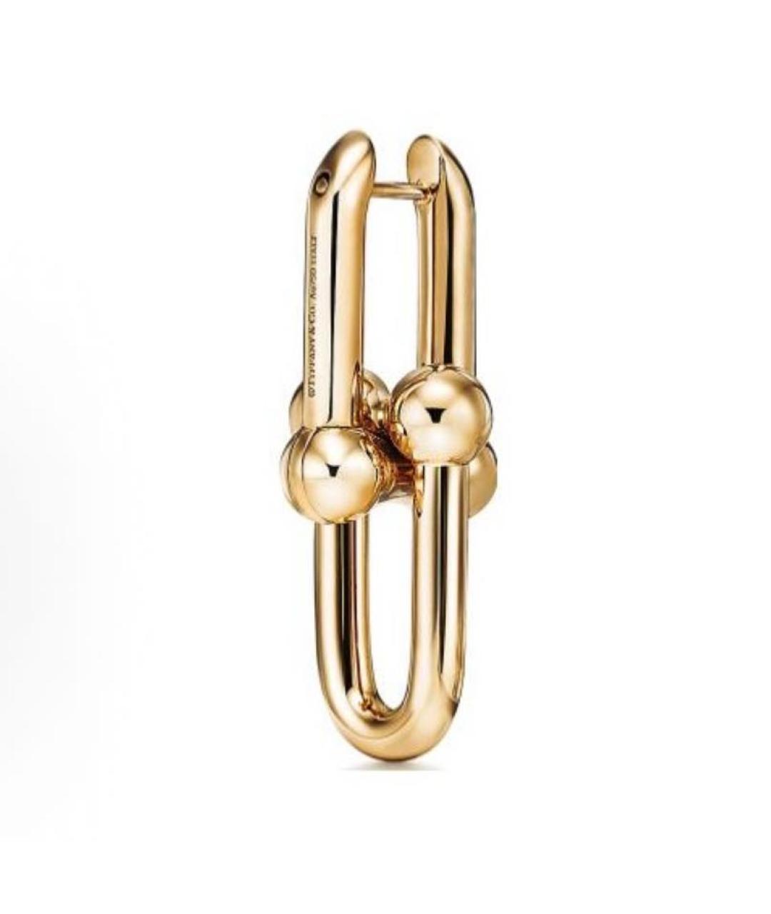 TIFFANY&CO Золотые серьги из желтого золота, фото 3