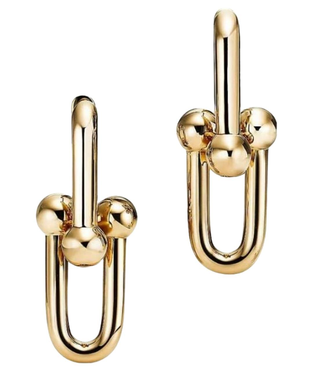 TIFFANY&CO Золотые серьги из желтого золота, фото 1