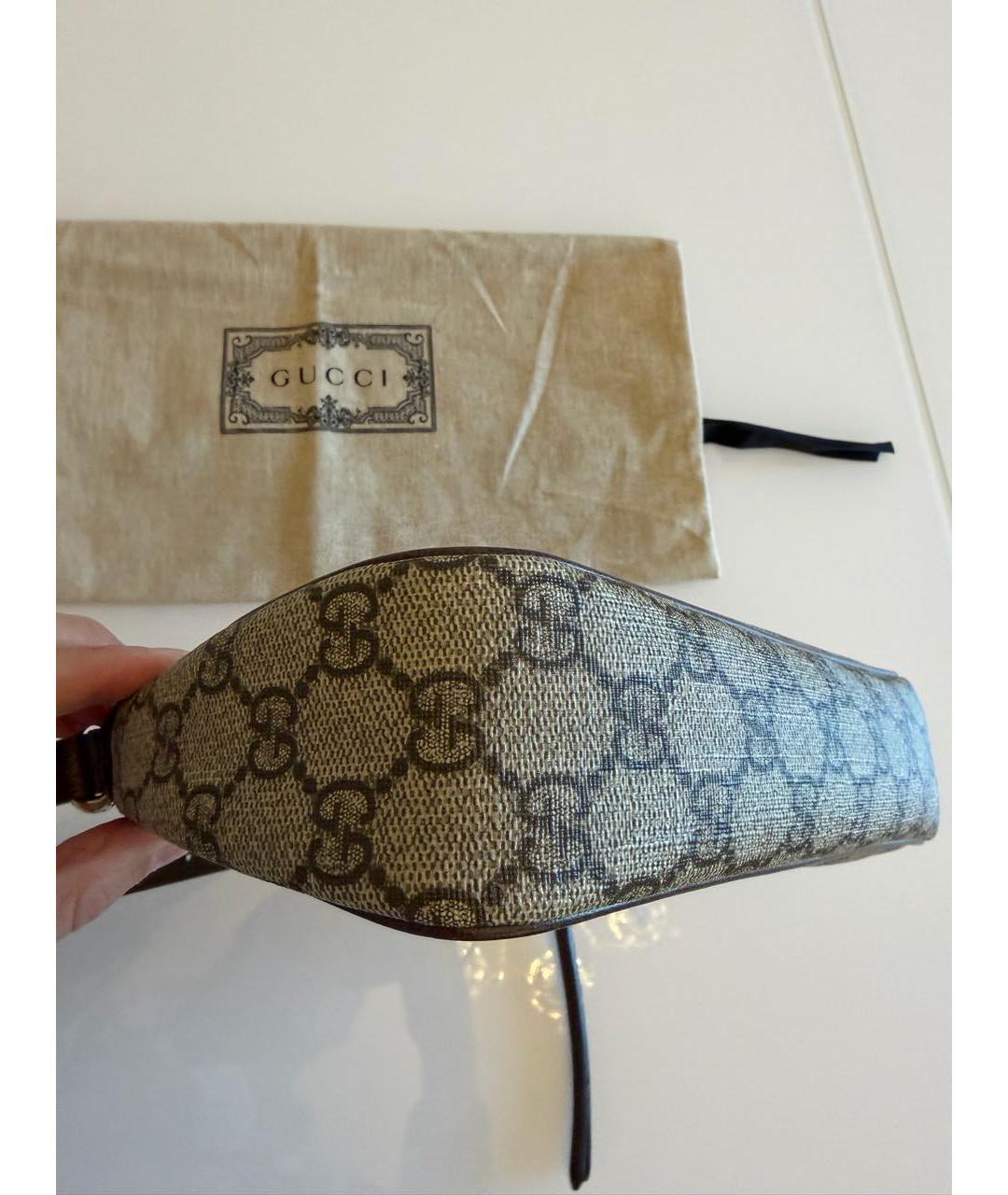 GUCCI Мульти кожаная сумка с короткими ручками, фото 6