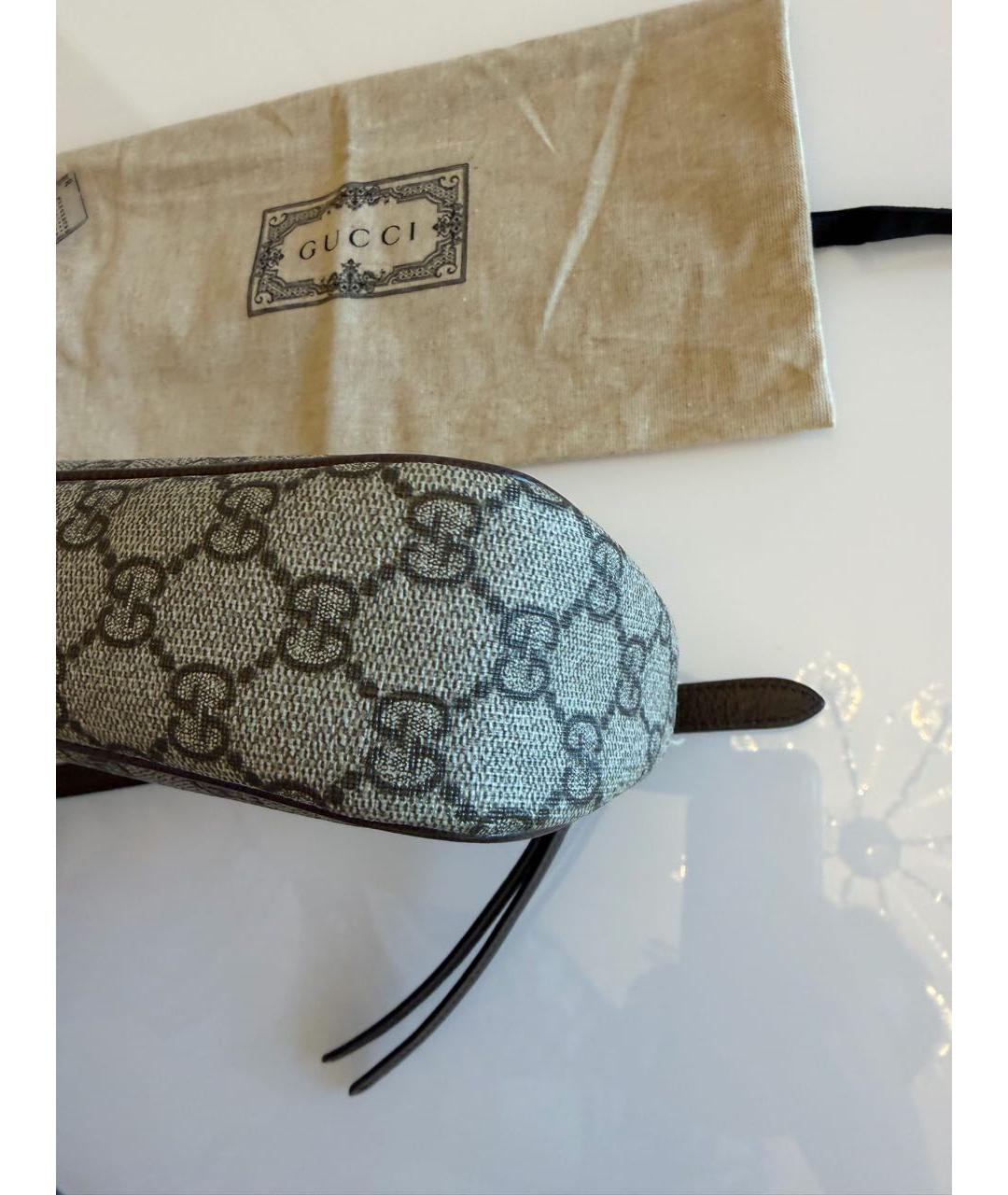 GUCCI Мульти кожаная сумка с короткими ручками, фото 5