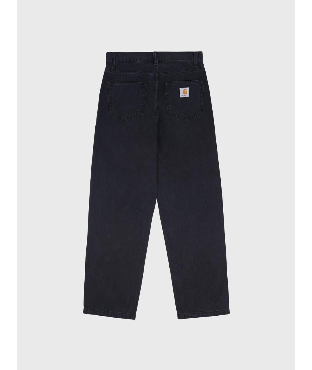 CARHARTT WIP Черные хлопковые джинсы, фото 2