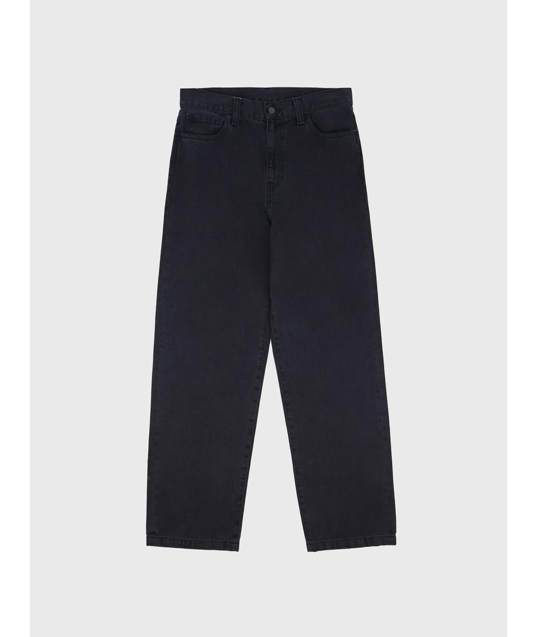 CARHARTT WIP Черные хлопковые джинсы, фото 8
