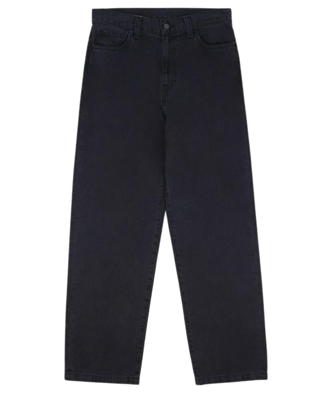 CARHARTT WIP Черные хлопковые джинсы, фото 1