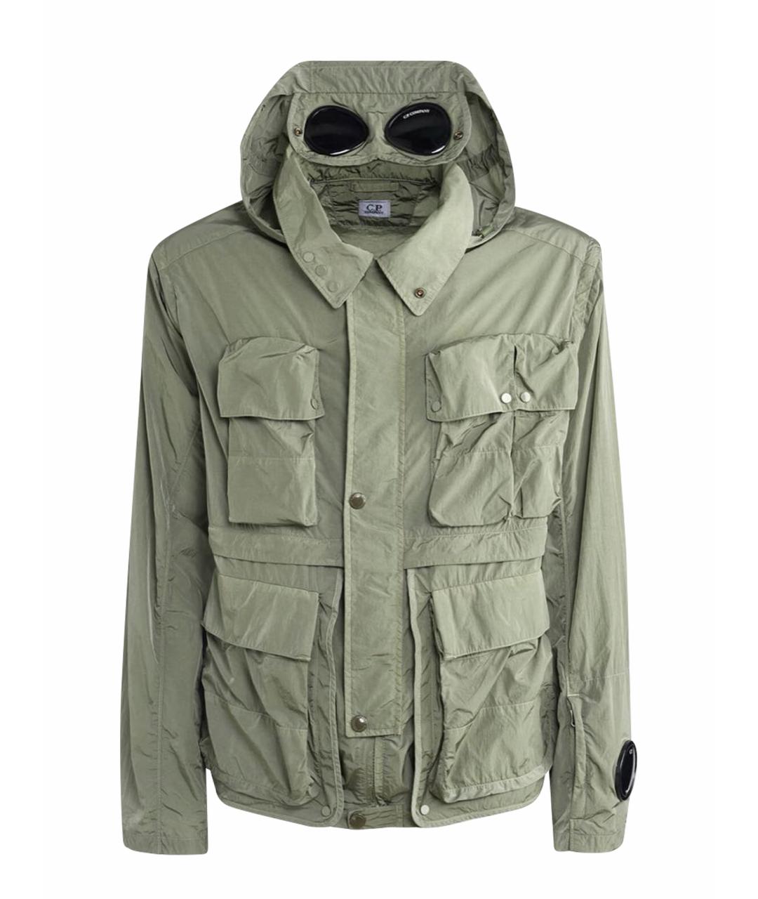 CP COMPANY Зеленая полиамидовая куртка, фото 1