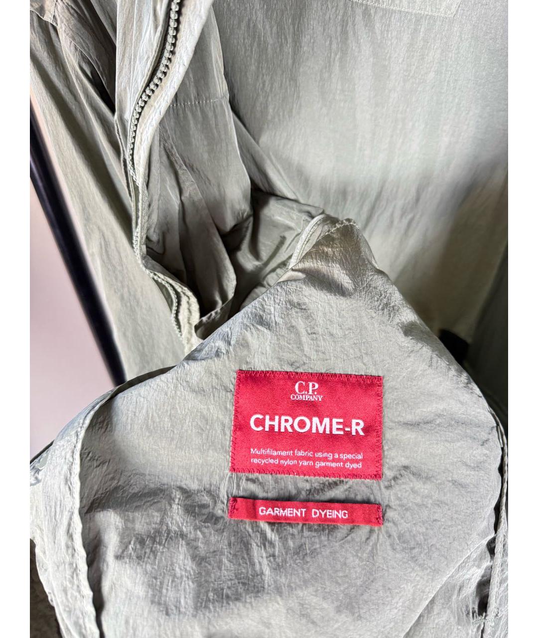 CP COMPANY Зеленая полиамидовая куртка, фото 8