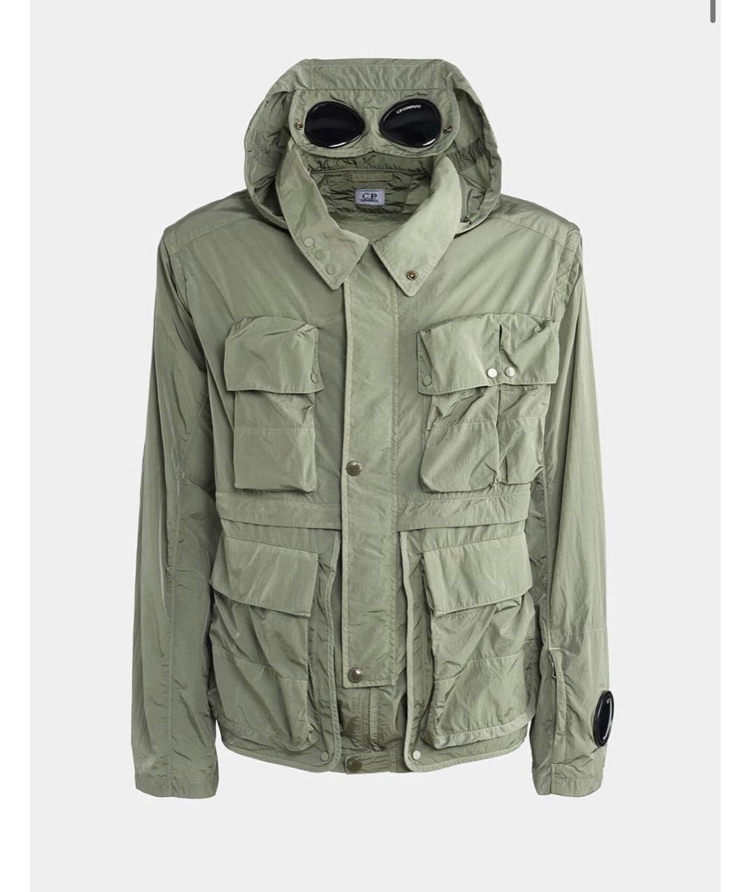 CP COMPANY Зеленая полиамидовая куртка, фото 2