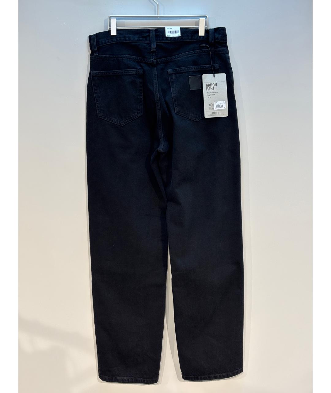 CARHARTT WIP Черные хлопковые прямые джинсы, фото 6