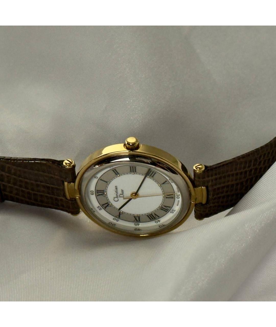 CHRISTIAN DIOR Золотые часы, фото 7