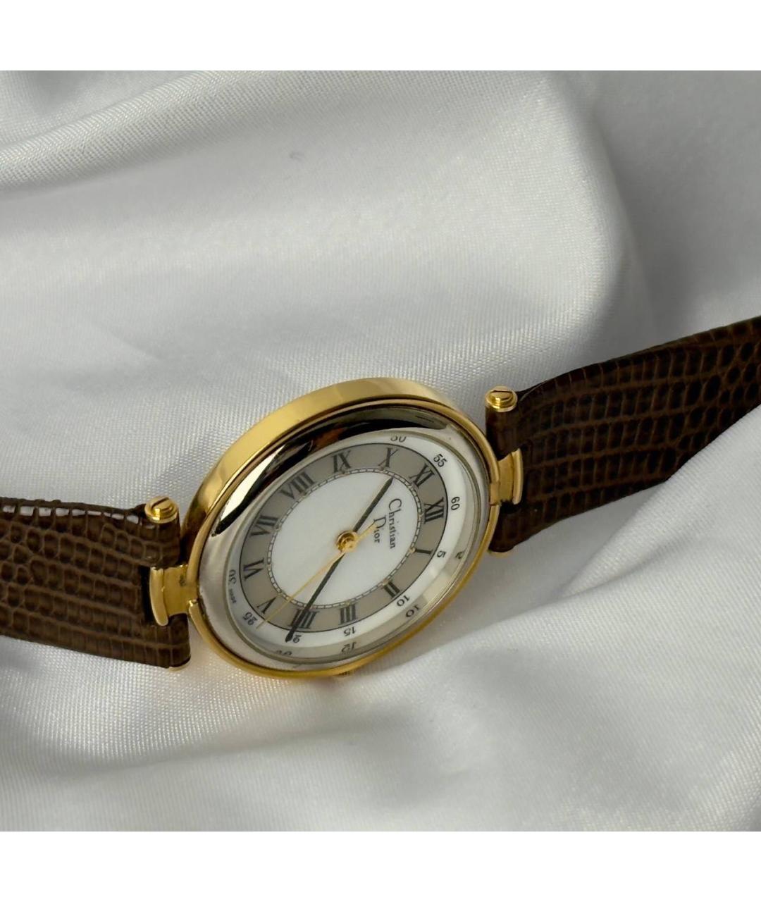 CHRISTIAN DIOR Золотые часы, фото 4